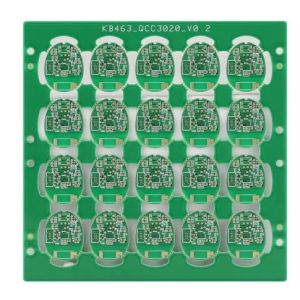 HASL 1OZ Bare Printed Circuit Board Two Layer Basis 1.2mm Thick