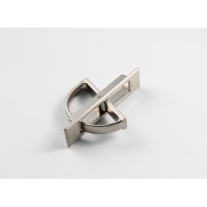 Cupboard Nylon Brushed Furniture Pulls With Electroplated Thick Lacquer