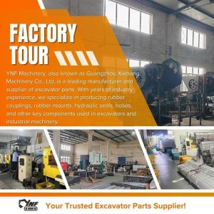 YNF 50H Excavator Coupling Aluminum Flexible Engine Part