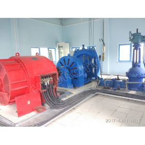 Hydropower equipment small Francis Water Turbine With Generator, Valve,Speed