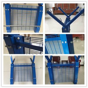 Anti Climb Galvanized Steel Wire Prison Mesh 358 Security Fence