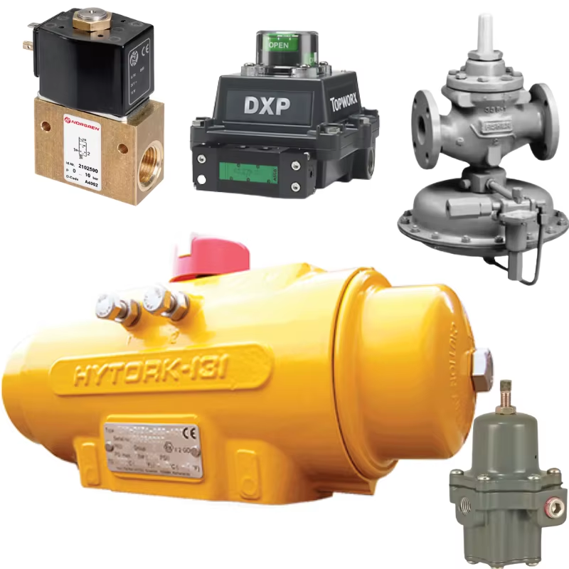 Hytork Excel XL Pneumatic Actuator 5.6 Bar ISO 5211 Mount