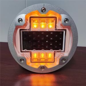 IP 68 Waterproof Solar Road Stud with 6 LEDs and 70Ton Load Bearing for High