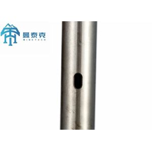 High Manganese Steel T38 Thread Shank Adapter with 525mm Length and 8 Spline for Rock Drilling