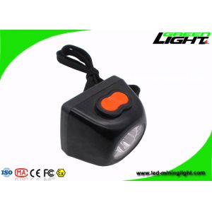 Anti - Explosive Mining Cap Lights 8000 Lux Brightness With Safety Rope