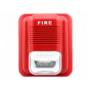 112DB Security House Alarm Siren 76 Times Per Minute Flash Rate Fire Alarm