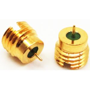 Cheap Flange Mount RF Connector SMPM Coaxial Connector Male Gender for sale
