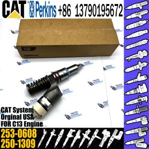 C13 Engine Excavator Common Rail Fuel Injectors 250-1309 259-5409 239-4908 294