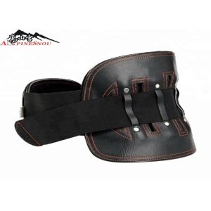 Double Pull Waist Back Support Belt Brethable Leather Material OEM ODM Service