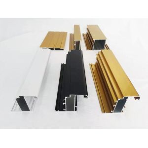 Cheap T3 Modern Extruded Aluminum Door Profile Anodizing Sectional for sale