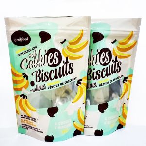 Custom Zip Lock Stand Up Pouch Biodegradable Bags With Own Logo For Snack Nut