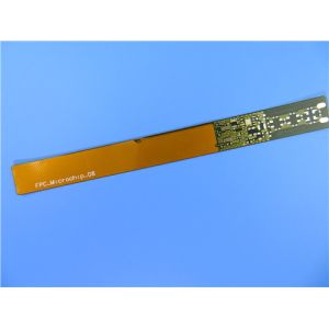 2-Layer Flexible Printed Circuit Board (FPC) Built on Polyimide for Embedded