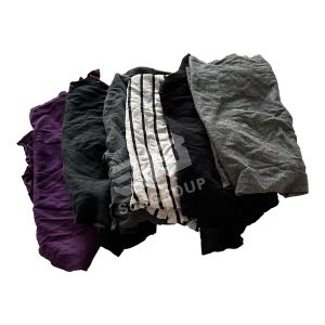 Cheap Fast Delivery 1kg Super water oil absorbency Grade A Mixed color Rags Industrial Cotton Wiping Rags for cleaning Industr for sale