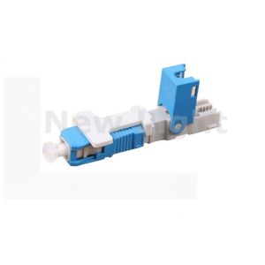 Blue SC UPC Quick Assembly Connector with 0.3dB Insert Loss for 3.0mm and 2.0mm