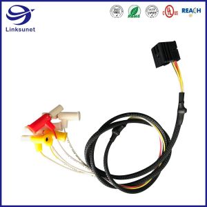 Automobile OEM Wire Harness with 34729 3.5mm Latch Lock crimp plug