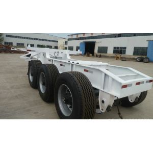 13000X2500X3090 mm Steel 3 Axles Bi-Train Tandem Semi Trailer for Container