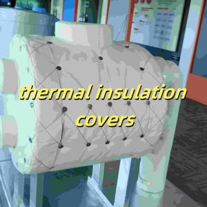 Custom Thermal Insulation Jacket 1000°C Resistance 25-100mm Thick