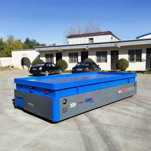Heavy Duty 40 Tons Remote Control Hydraulic Turning Transfer Trolley