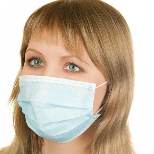 Quality Anti Dust Disposable Mouth Mask , Earloop Procedure Masks Lightweight wholesale