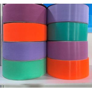 Nylon Polyester Elastic Webbing Straps 3mm Thickness SGS Certificated