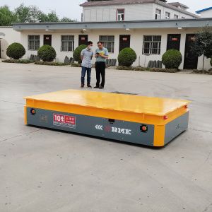 Cheap Rebar 10Tons Transfer Wagon Motorized Transfer Trolley Customized for sale