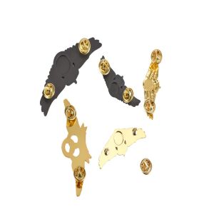 China Manually Casting Military Metal Badges Customized Private Security Metal Badge on sale