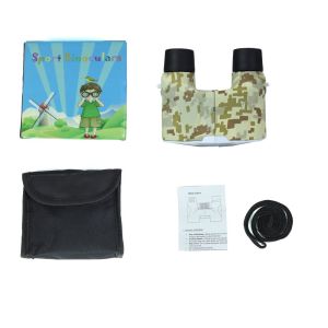 8x21 kids Camo binoculars mini compact binoculars options for boys and girls