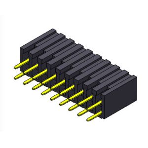 Female Header Connector 2.00mm Dual Row Dip TYPE 2*2PIN To 2*40PIN H=7.20mm
