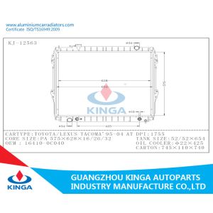 Grids Core Automotive Radiator TOYOTA / LEXUS TACOMA 1995-2004 AT 16410-0C040
