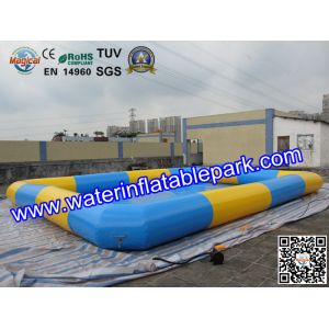 Cheap 0.6mm Children Inflatable Pool , inflatable pools with slides for sale