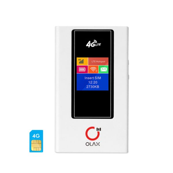 Lightweight OLAX MF981VS Portable Wifi Routers 4G Unlocked RoHS CE