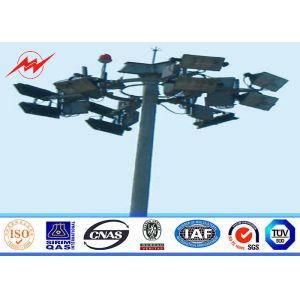 20 meters powder coating High Mast Pole including all lamps with auto rasing