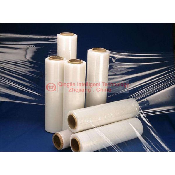Quality 500mm Width Wrapping Stretch Film , High Transparency LLDPE Stretch Film wholesale