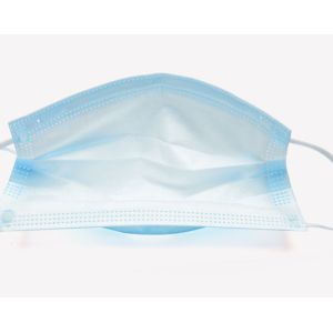 Earloop 3 Ply Dustproof Meltblown Disposable Face Mask CE And FDA Certified