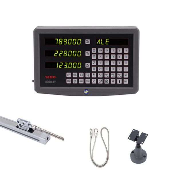 SINO DRO SDS6-3V 3 Axis Digital Readout System With 0.005mm Resolution TTL Input