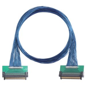 PCB Extremely Fine Coaxial Harnesses ERM8-040-01-L-D-EM2-TR Twin Coaxial AWG 40