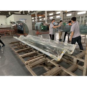 UV Protection Tall Skylight PVB Irregular Shaped Glass