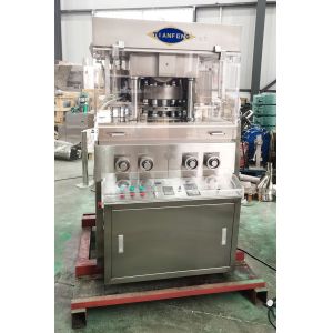 SS304 4 Pole Big Cube Pill Tablet Compression Machine