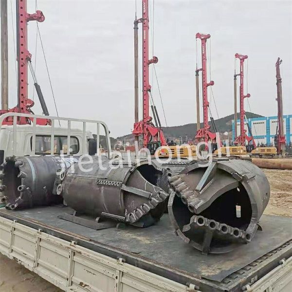 Drilling Hole Rock Drilling Auger and Bucket For Piling Machine Soilmec SR40