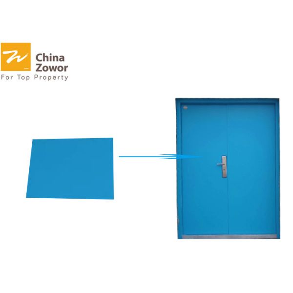 Quality Residential Buildings Garage Entry Fire Door With Door Frame Binding wholesale