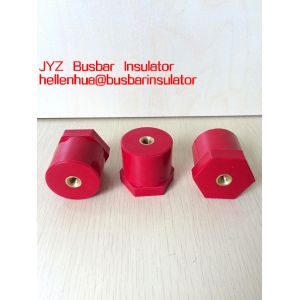 JYZ-28 DMC busbar support barss insert M10 hexagonal electric insulator