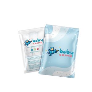 custom printed silk stockings plastic zipper underwear packaging bag