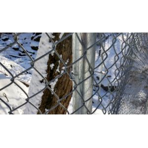 chain link wire mesh fence 50mm x 50mm hot dipped galvanized chain wire tension