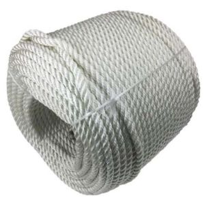 14mm White 3 Strand Nylon Anchor Rope X 100m Marine Rope For Boat
