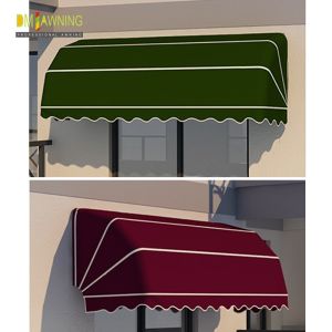 Aluminium Retractable Window Awning French