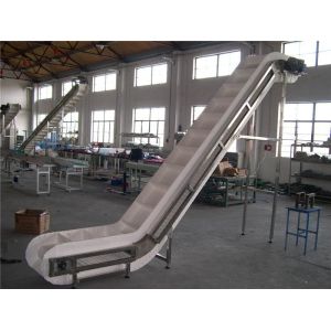 High Efficiency Large Angle Inclined Pellet Belt Conveyor for Jelly