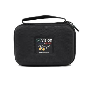 China Zipper Closure 10cm length EVA Electronic Case Velvet Foam Custom Logo on sale