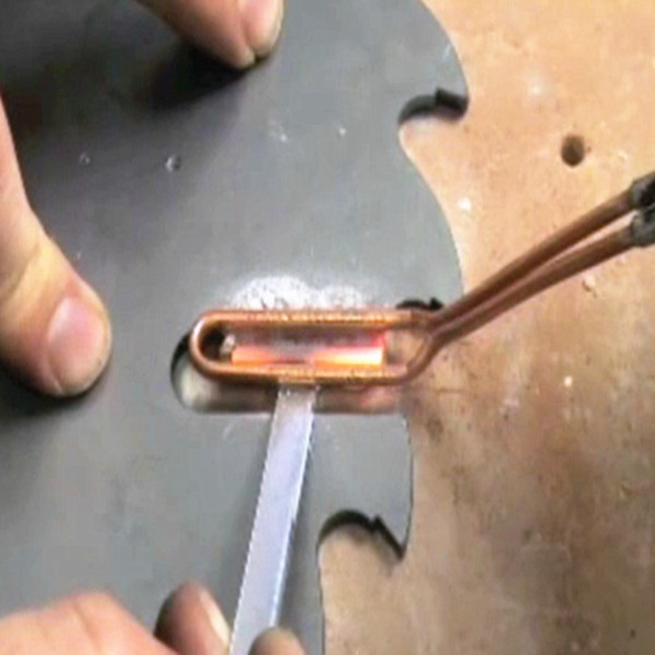 Gear Braze 25KW High Frequency Splint Inductive Heater Brazing With CE Approved