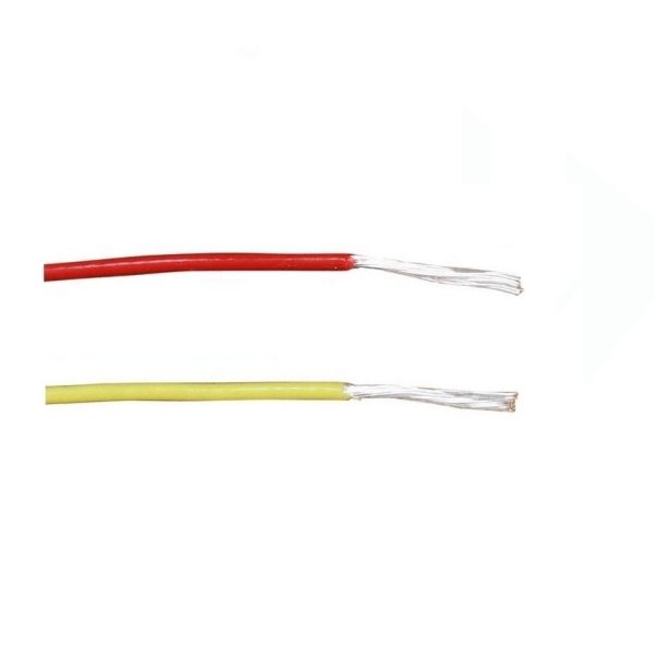 0.5mm2 220V Rated Voltage PTFE Insulated Wire with Silver Coating and 11 Colors