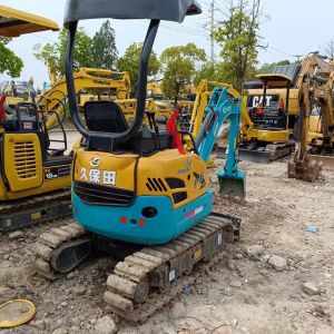 KUBOTA U17 Secondhand Mini Excavator Digger 0-2000 Working Hours Original